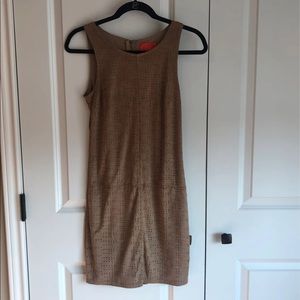 Chelsea and Violet faux suede dress